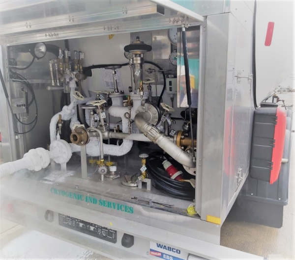 AS1210 Approved 34m3 LN2 Trailer on Route to OZ – Cryogenic Industrial